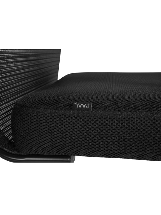 Chaise visiteur Denny, noir