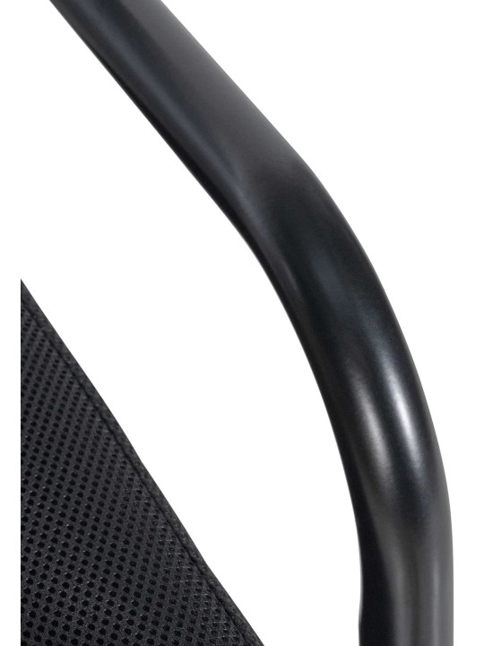 Chaise visiteur Denny, noir