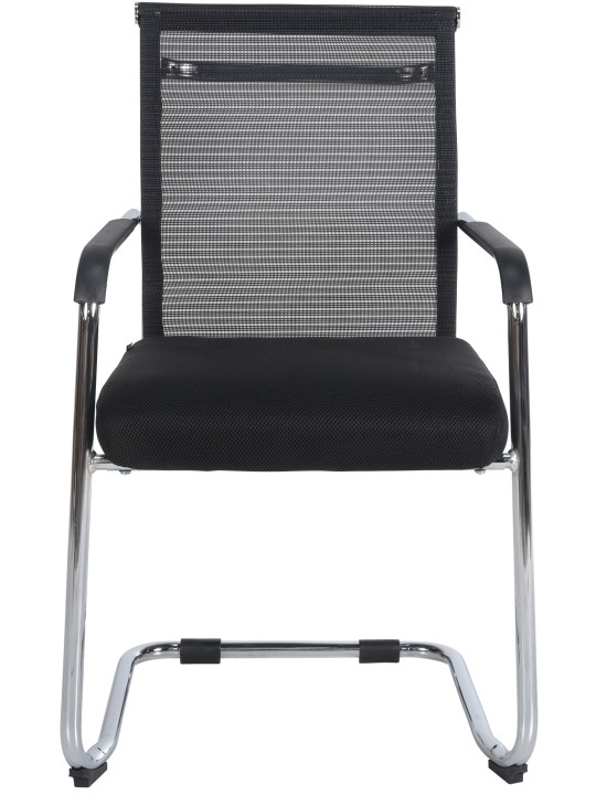 Chaise visiteur Denny, chrome