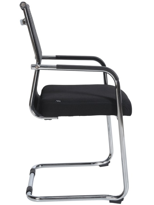 Chaise visiteur Denny, chrome