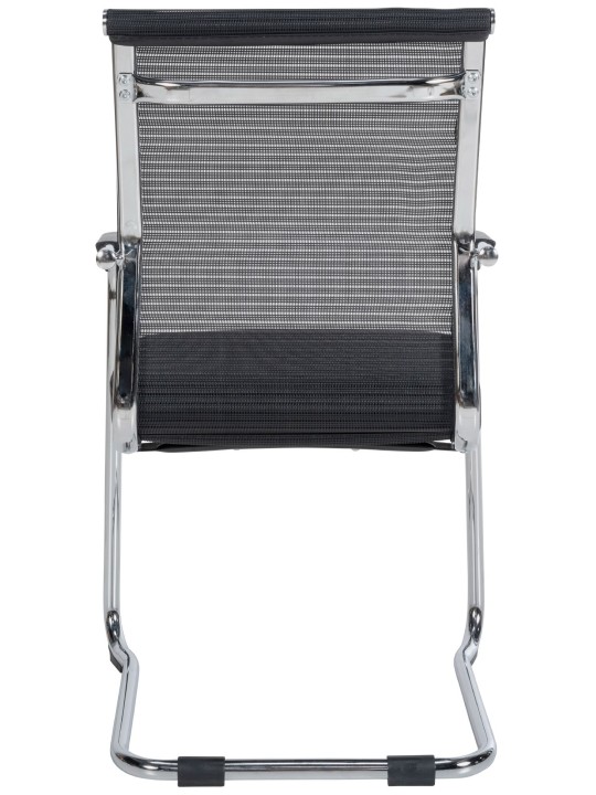 Chaise visiteur Denny, chrome