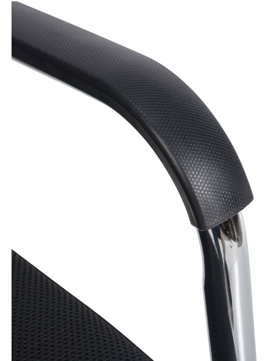 Chaise visiteur Denny, chrome