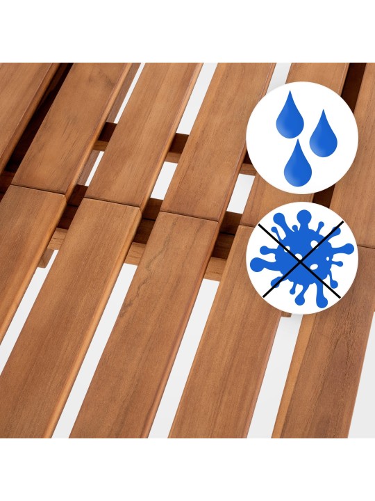 Banc en teck Orlando 150 cm, teck Banc en teck Orlando 150 cm, teck