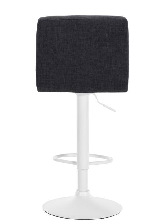 Tabouret de bar Calma tissu, gris foncé