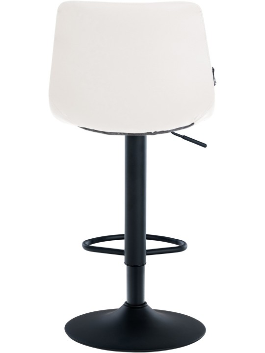 Tabouret de bar Jerry simili cuir, blanc Tabouret de bar Jerry simili cuir, blanc
