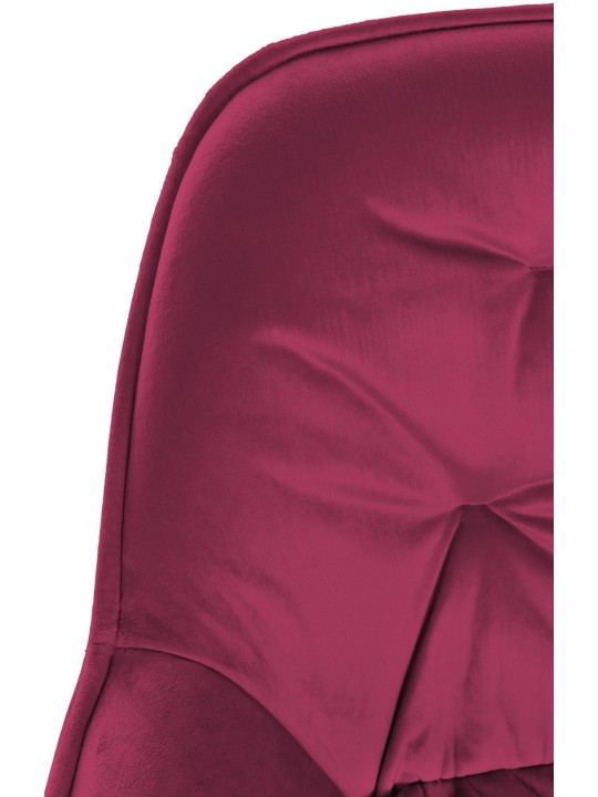 Lot de 2 tabourets de bar Gibson 76 velours, lilas Lot de 2 tabourets de bar Gibson 76 velours, lilas