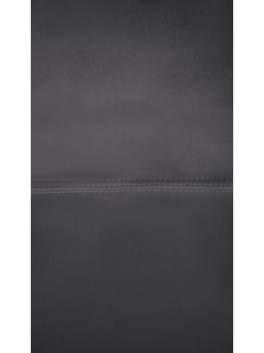 Lot de 2 tabourets de bar loft velours, gris foncé