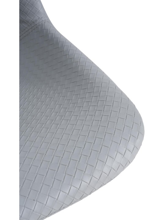 Lot de 2 tabourets de bar Loft simili cuir, gris Lot de 2 tabourets de bar Loft simili cuir, gris