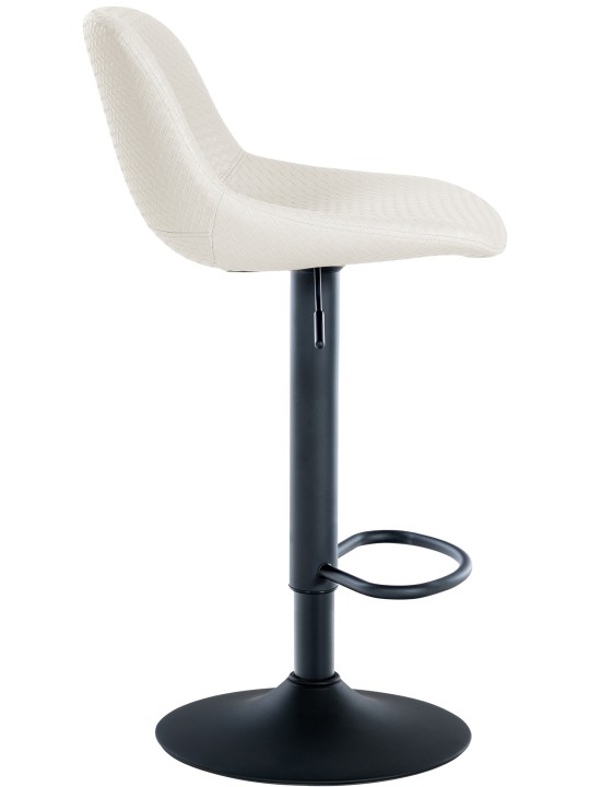 Lot de 2 tabourets de bar Loft simili cuir, crème Lot de 2 tabourets de bar Loft simili cuir, crème