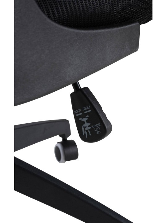 Chaise de bureau Hudson, noir