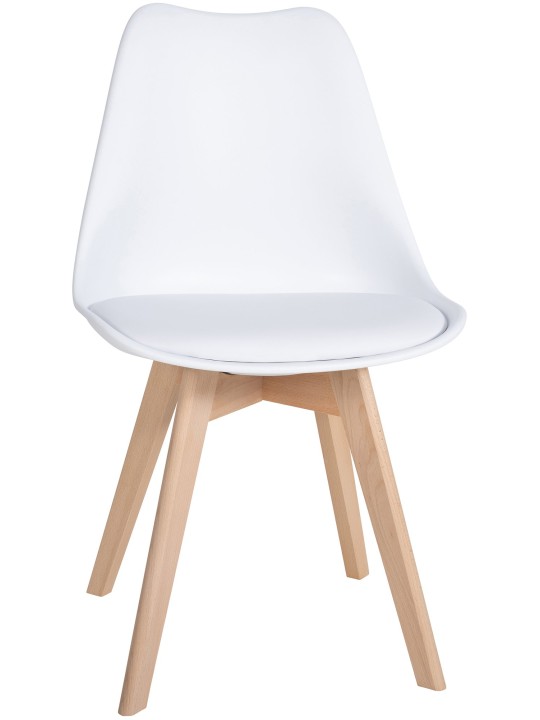 Ensemble de 6 chaises de salle à manger Ramsey, blanc