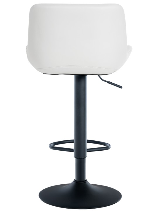 Tabouret de bar Tover simili cuir, blanc Tabouret de bar Tover simili cuir, blanc