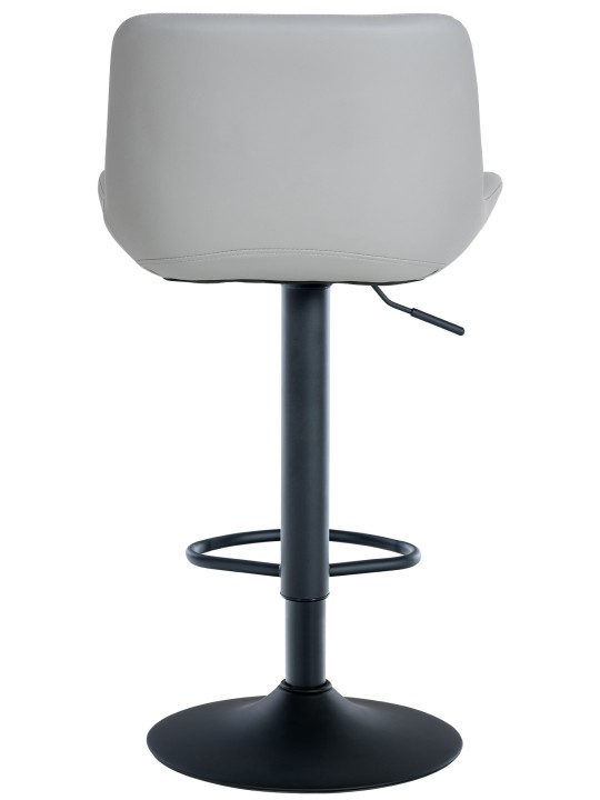 Tabouret de bar Tover simili cuir, gris Tabouret de bar Tover simili cuir, gris