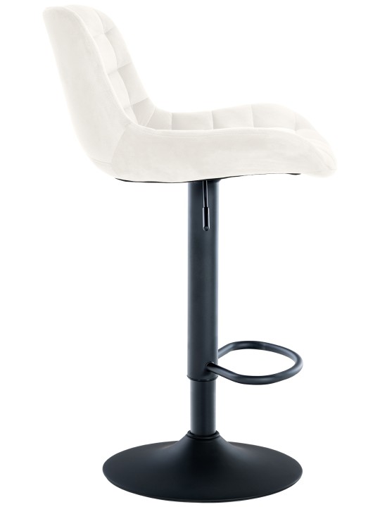 Tabouret de bar Tover velours, crème Tabouret de bar Tover velours, crème