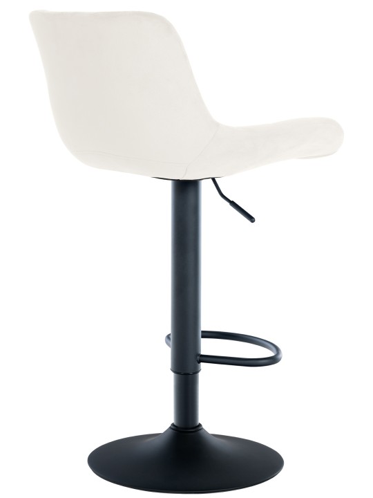 Tabouret de bar Tover velours, crème Tabouret de bar Tover velours, crème