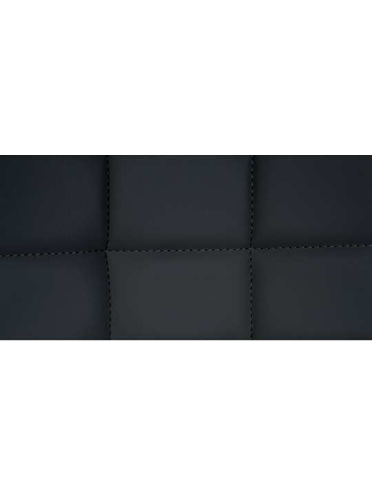 Lot de 2 tabourets de bar Tover simili cuir, noir