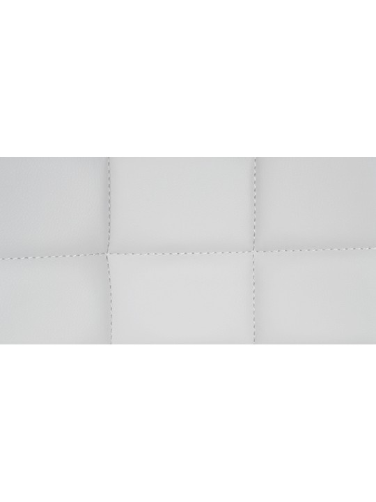 Lot de 2 tabourets de bar Tover simili cuir, blanc