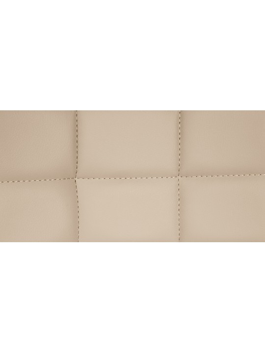 Lot de 2 tabourets de bar Tover simili cuir, crème