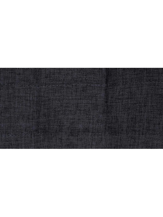 Lot de 2 tabourets de bar Tover tissu, noir