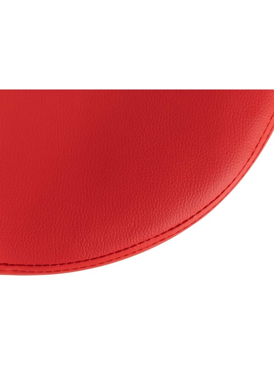 Tabouret de bar Ponte simili cuir, rouge