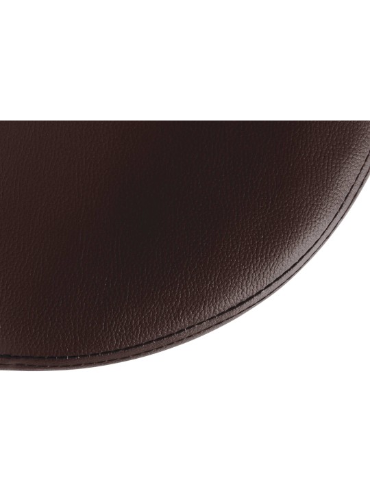 Tabouret de bar Ponte simili cuir, brun
