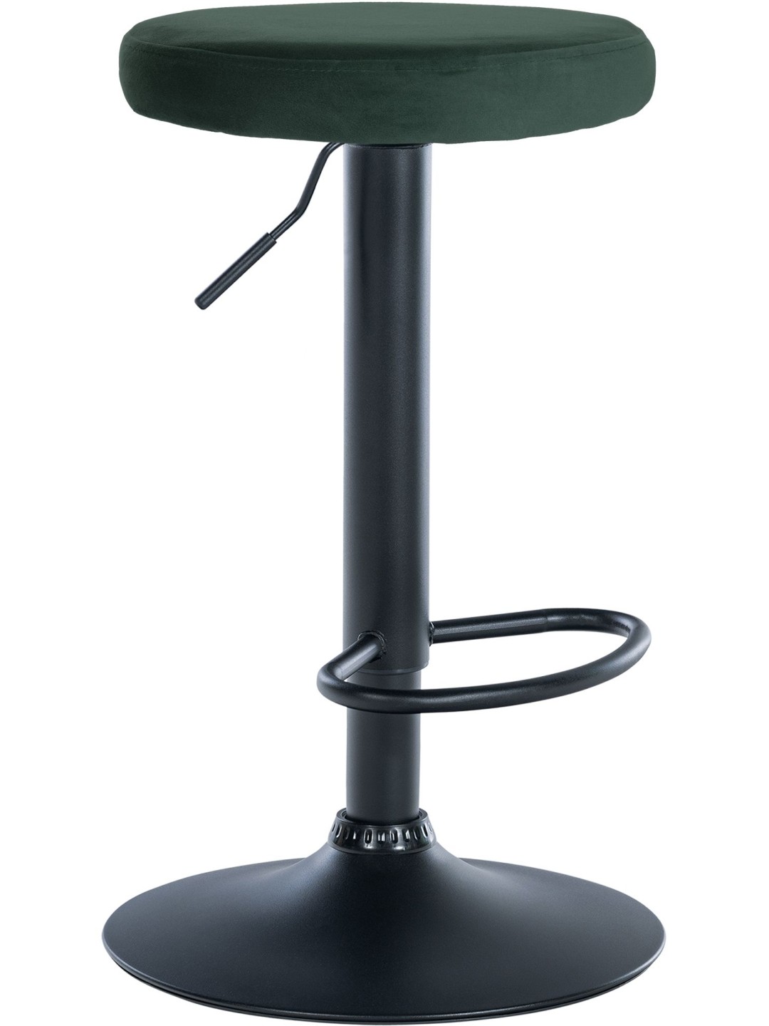 Tabouret de bar Velours Ponte, vert