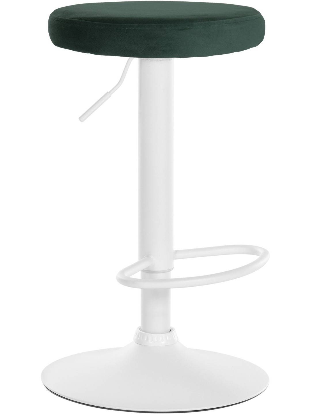 Tabouret de bar Velours Ponte, vert