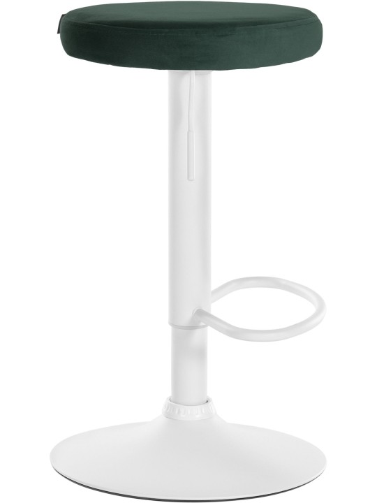 Tabouret de bar Velours Ponte, vert Tabouret de bar Velours Ponte, vert