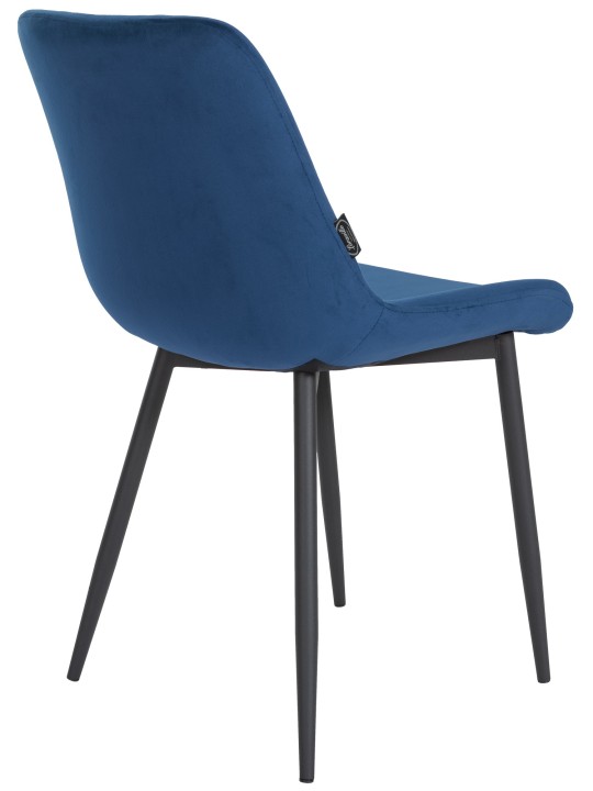 Chaise de salle à manger velours Victoria, bleu Chaise de salle à manger velours Victoria, bleu