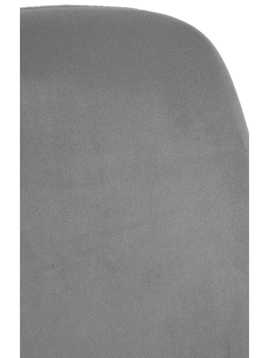 Chaise de salle à manger velours Victoria, gris Chaise de salle à manger velours Victoria, gris