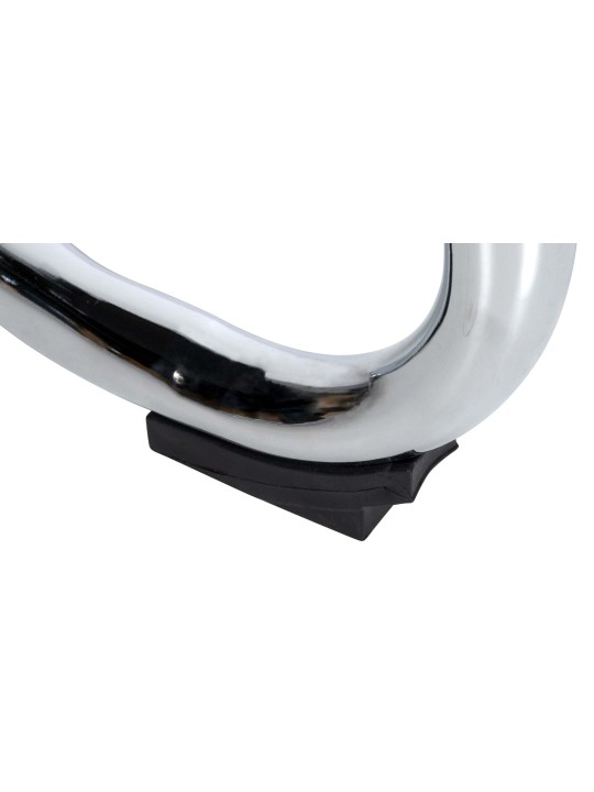 Lot de 2 chaises visiteurs Denny, chrome Lot de 2 chaises visiteurs Denny, chrome