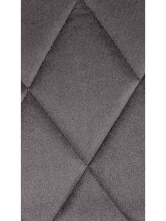 Tabouret de bar Lazio velours, gris Tabouret de bar Lazio velours, gris