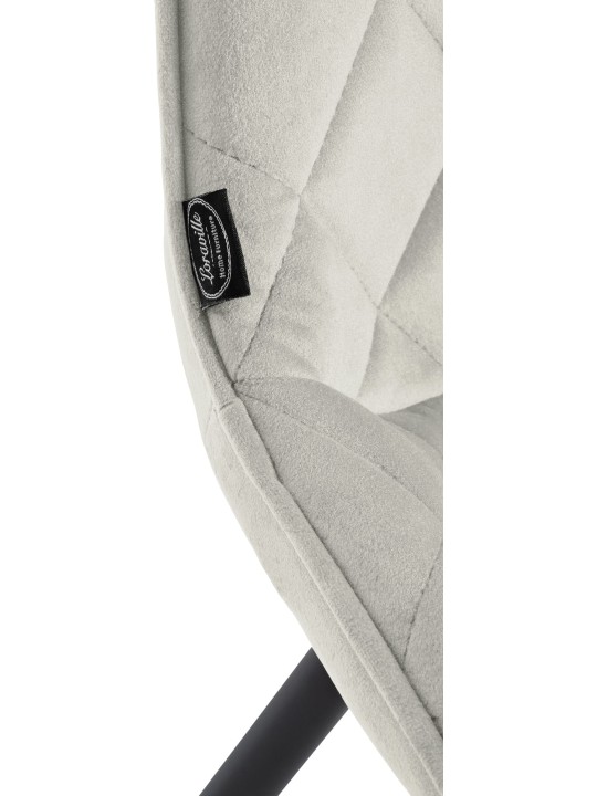 Chaise Springs Velvet, crème