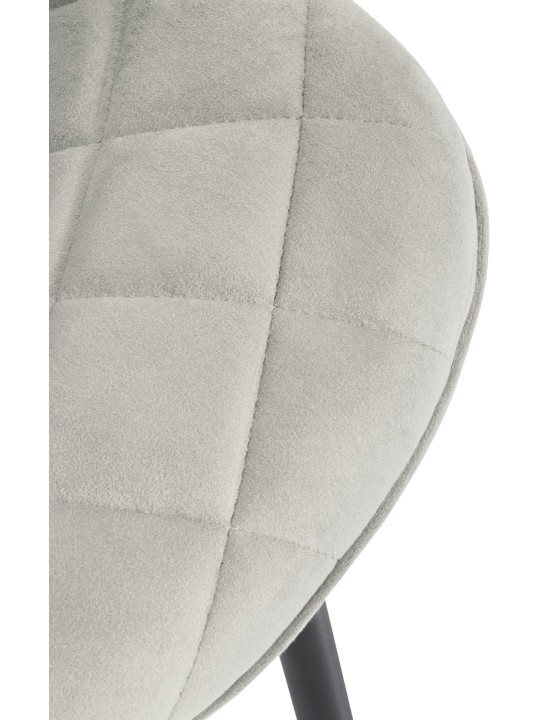 Chaise Springs Velvet, crème