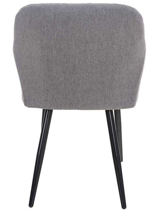 Chaise de salle à manger Shila tissu, gris Chaise de salle à manger Shila tissu, gris