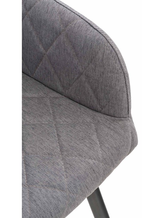 Chaise de salle à manger Shila tissu, gris Chaise de salle à manger Shila tissu, gris
