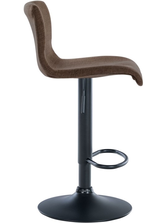 Tabouret de bar Branford tissu, brun Tabouret de bar Branford tissu, brun