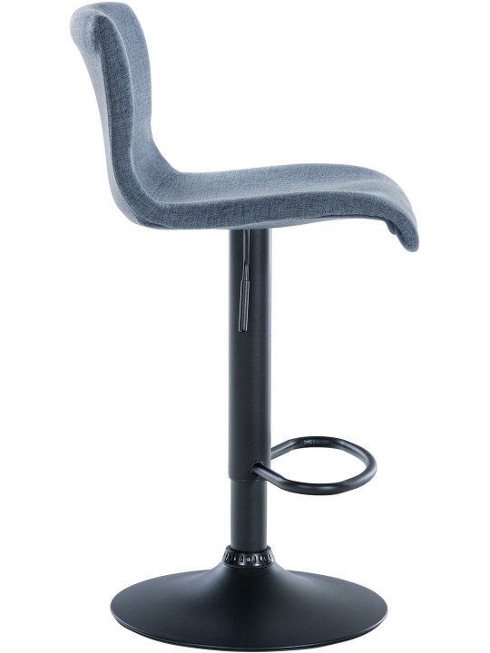 Tabouret de bar Branford tissu, bleu Tabouret de bar Branford tissu, bleu