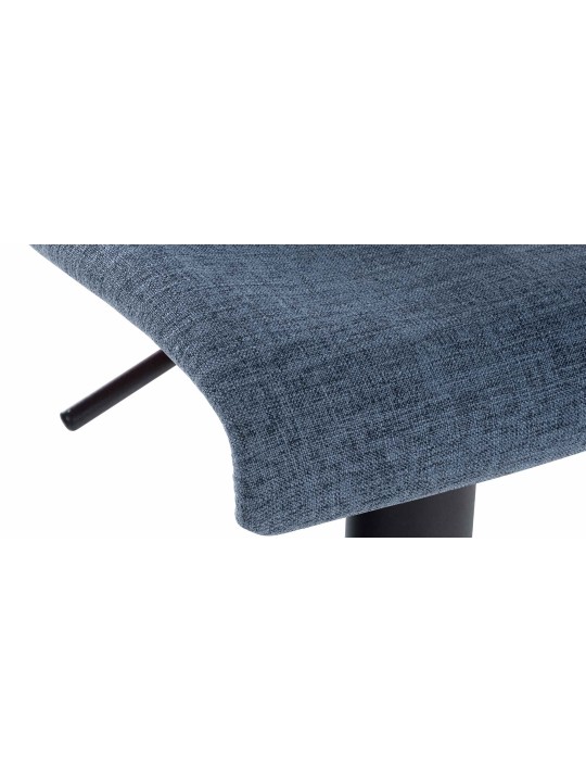 Tabouret de bar Branford tissu, bleu Tabouret de bar Branford tissu, bleu
