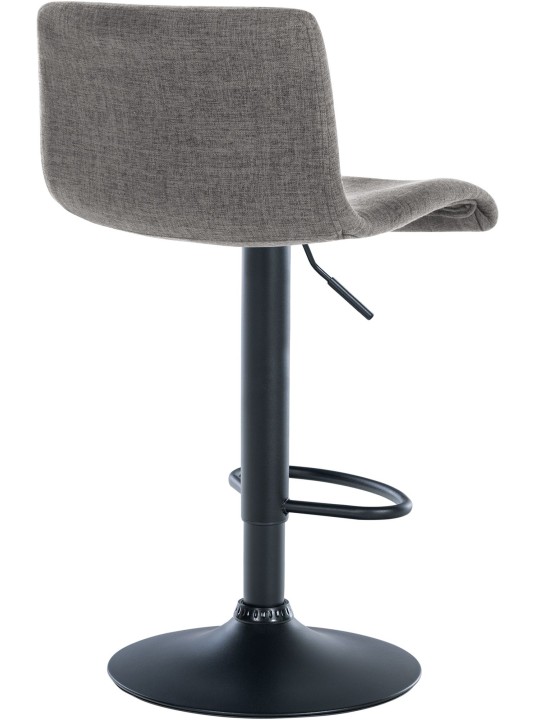 Tabouret de bar Branford tissu, gris clair Tabouret de bar Branford tissu, gris clair