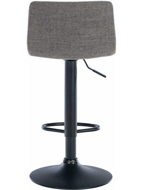 Tabouret de bar Branford tissu, gris clair Tabouret de bar Branford tissu, gris clair