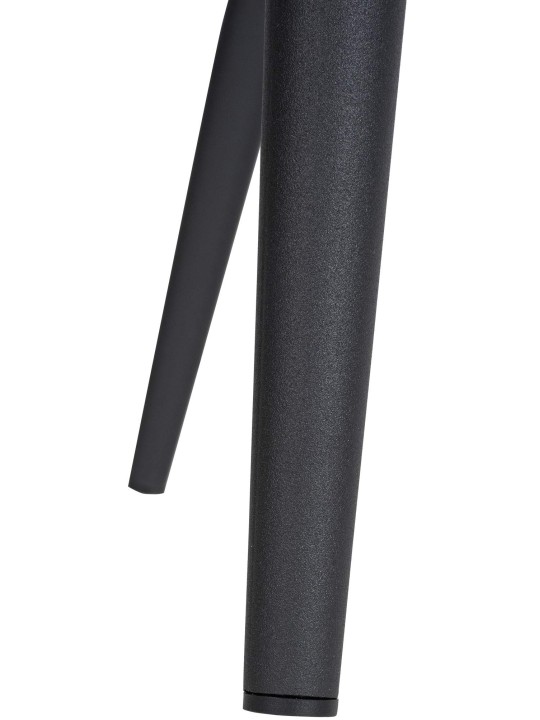 Lot de 4 chaises Telde velours, gris