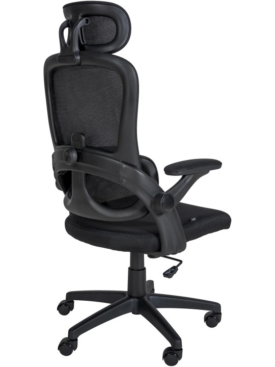 Chaise de bureau Garston, noir