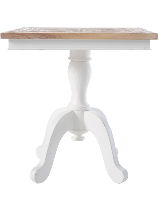 Table bistrot Grasby, naturel/blanc Table bistrot Grasby, naturel/blanc