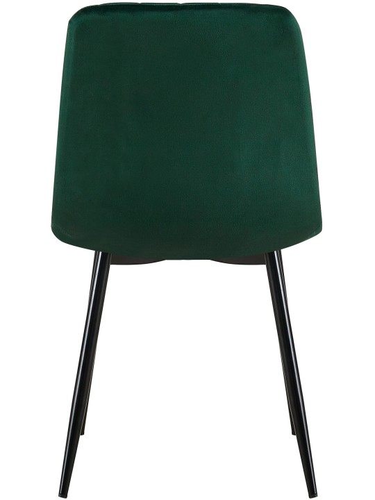 Chaise Dijon velours, vert Chaise Dijon velours, vert