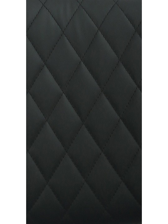 Chaise de bureau Harvest simili cuir, noyer/noir