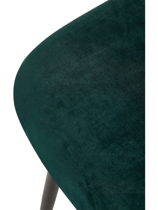 Chaise Giverny velours, vert