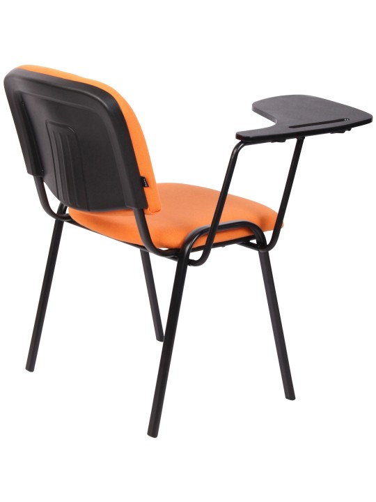 Chaise Ken avec table pliante en tissu, orange