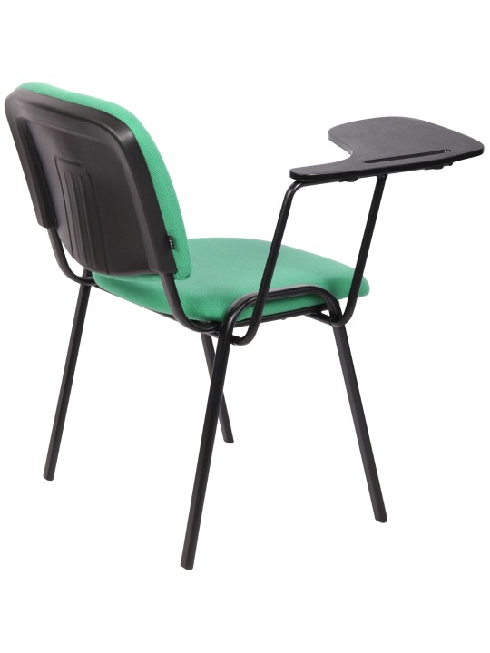 Chaise Ken avec table pliante en tissu, vert