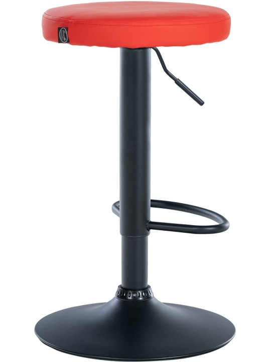 Lot de 2 tabourets de bar Ponte simili cuir, rouge Lot de 2 tabourets de bar Ponte simili cuir, rouge